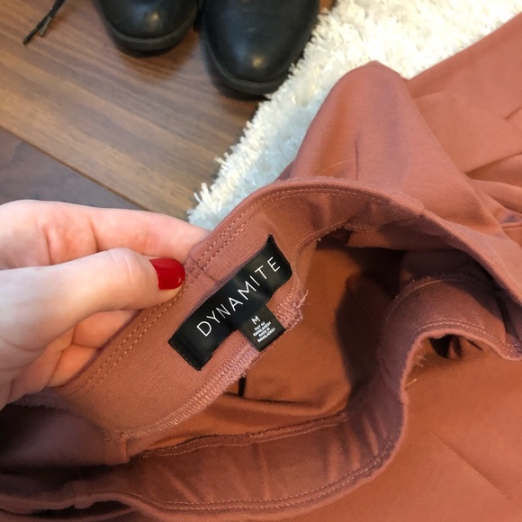 ✨PRETTY✨Dynamite Wrap Skirt Copper - Picture 5 of 5